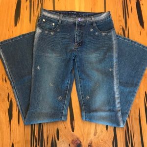 Bootcut designer jeans